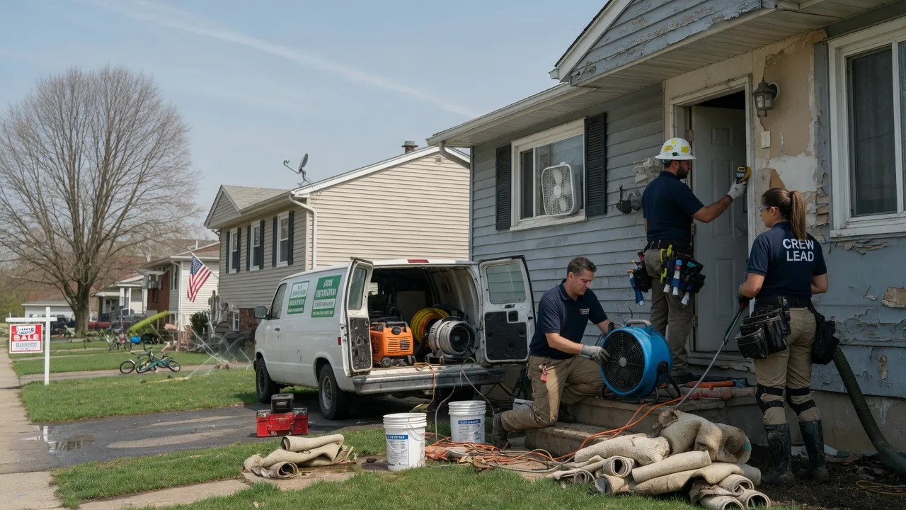 Flood Cleanup in San Marcos, TX near me
