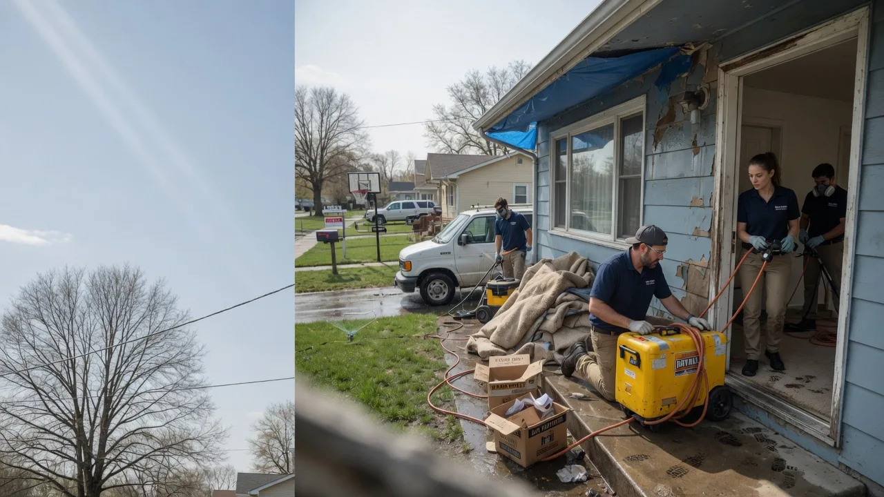 Basement Flood Cleanup in San Marcos, TX near me